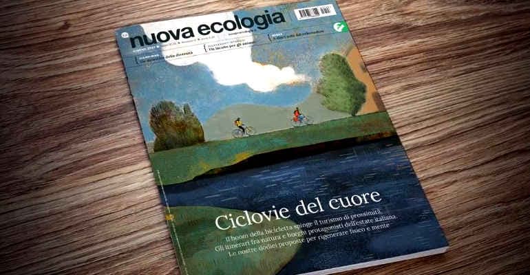 Ciclovie del cuore: al centro della Nuova Ecologia di giugno il boom della bicicletta