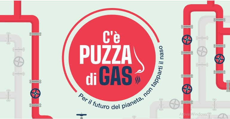 “C’è puzza di gas”, la nuova campagna di informazione di Legambiente