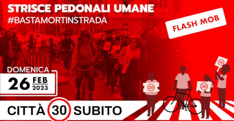 Al via in tutta Italia la campagna #città30subito