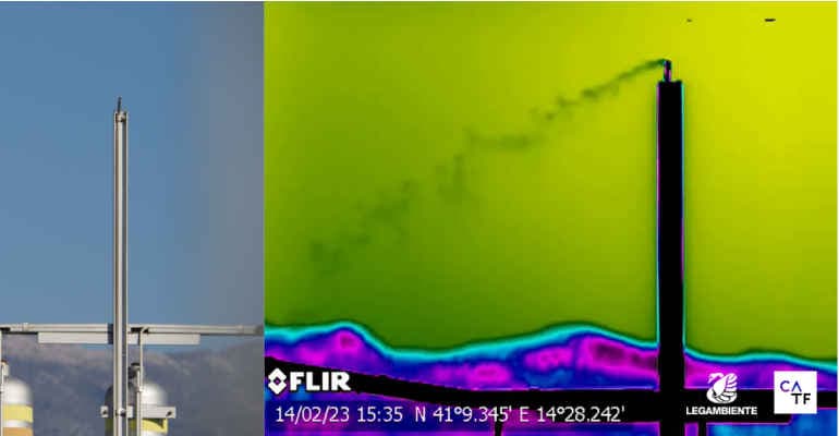 Perdite di metano in Italia negli impianti da fonti fossili
