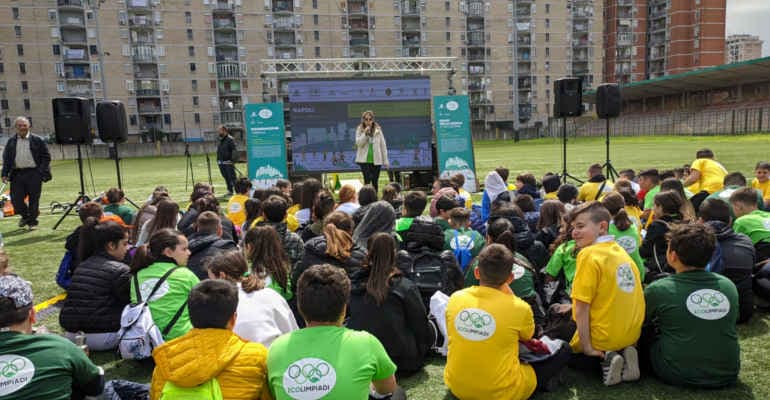 Napoli, Scampia sede della prima tappa delle “Ecolimpiadi”