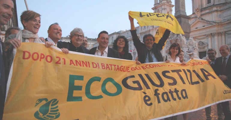 19 maggio 2015: gli ecoreati entrano nel nostro codice penale