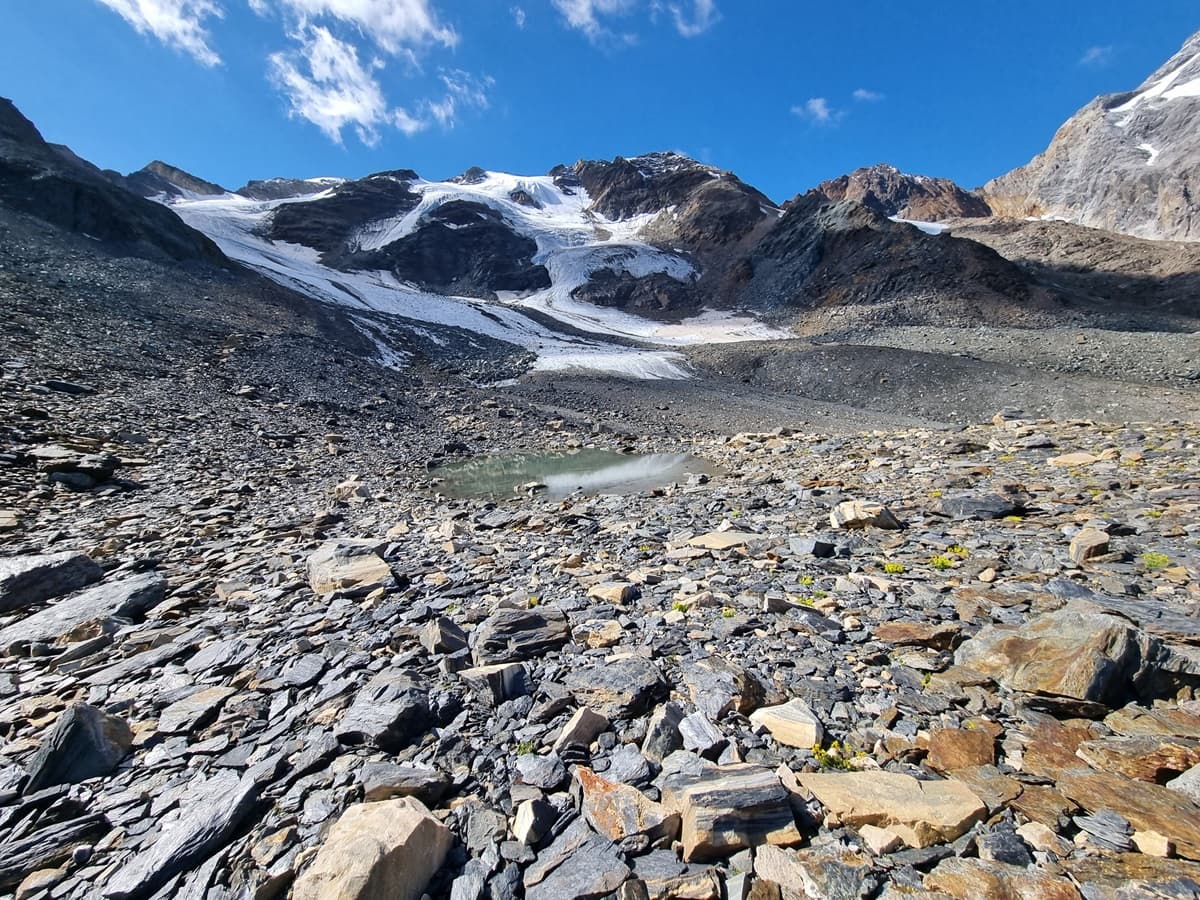 In Alto Adige arretra il ghiacciaio Solda