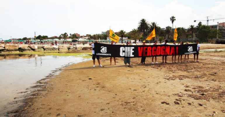 Ecoblitz alla foce del fiume Albula