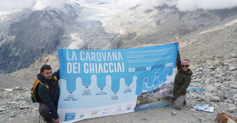 Monitoraggio sui ghiacciai dell’Adamello  