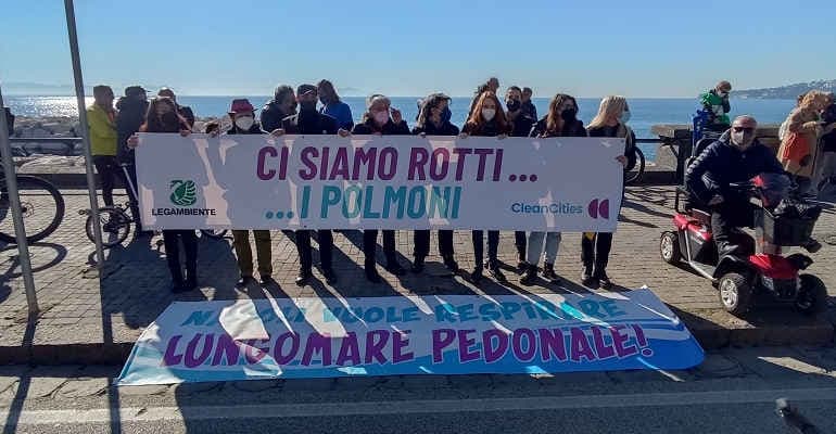 Clean Cities Campaign a Napoli,  dati Stress Test di Mobilità