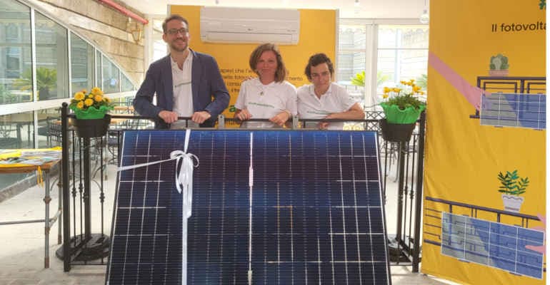 Il fotovoltaico da appartamento arriva a Scampia