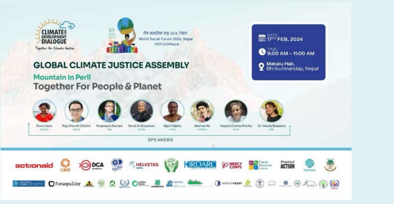 Crisi climatica e World social Forum