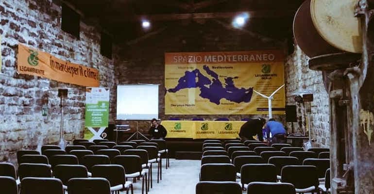 Spazio Mediterraneo, il nuovo intervento di Legambiente e Unipol