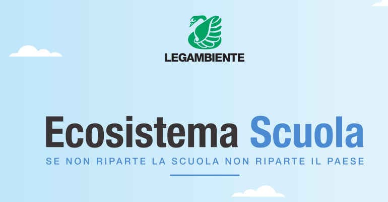 Edilizia e servizi scolastici, ecco i dati di Ecosistema Scuola di Legambiente