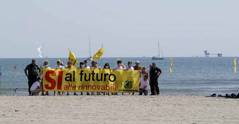 Goletta Verde contro il progetto Eni di Cattura e Stoccaggio CO2