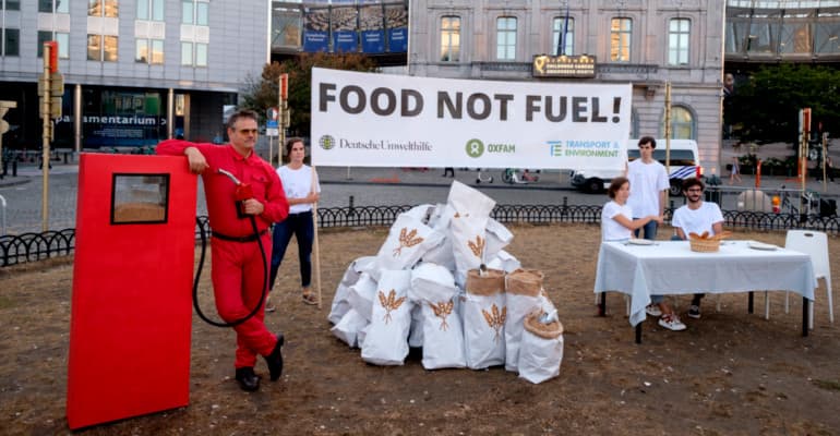 #FoodNotFuel