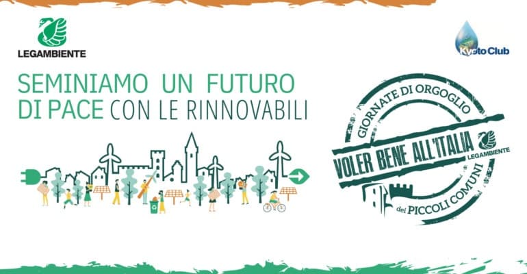 Voler bene all’Italia 2023, comunità energetiche per un futuro di pace