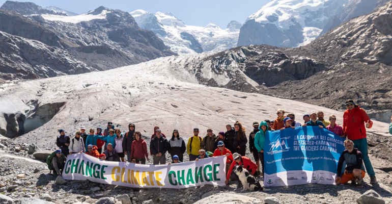 Ghiacciai, la spia rossa di un motore che non funziona più bene