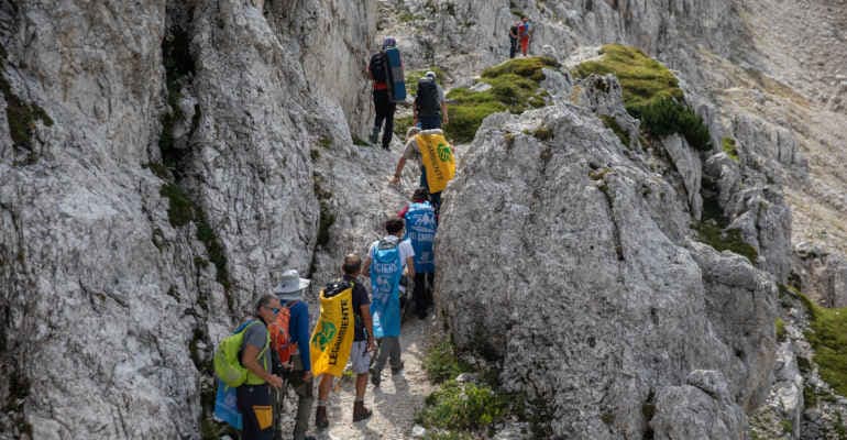 Nelle Alpi Giulie sopravvivono faticosamente gli ultimi tre ghiacciai