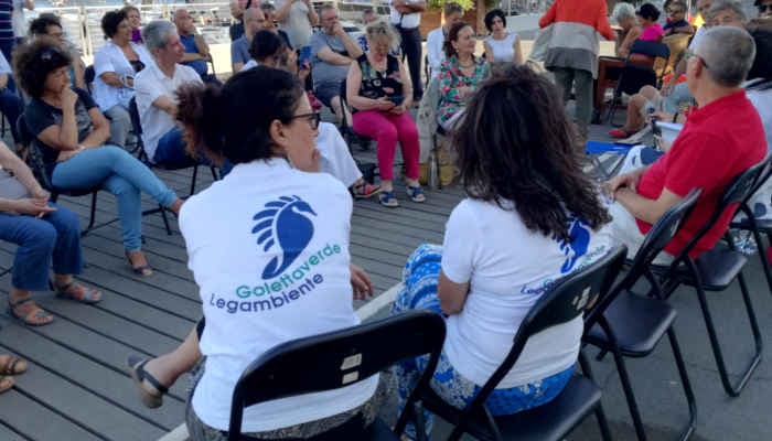 La Goletta Verde a Cagliari, incontro con amministratori e cittadini