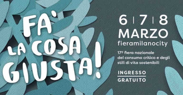 Rinviata “Fa’ la cosa giusta! 2020”