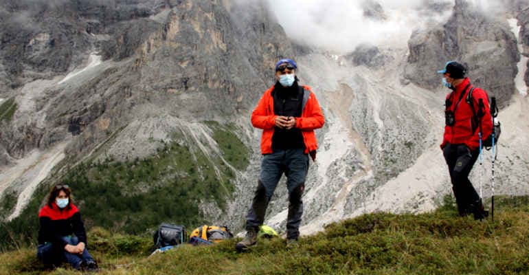 Carovana dei Ghiacciai, il monitoraggio sui ghiacciai Fradusta e Travignolo