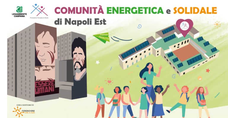 Parte dalla Periferia est di Napoli la prima comunità energetica in Italia
