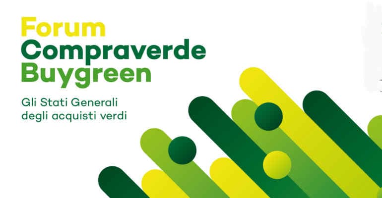 Forum Compraverde Buygreen 2021, 6/8 ottobre a Roma