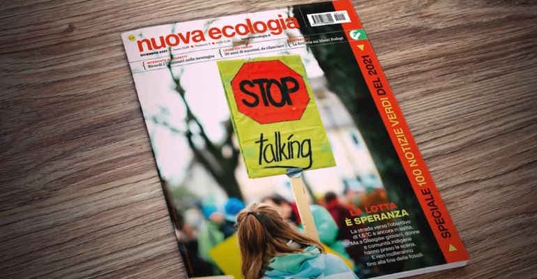 La lotta è speranza, Nuova Ecologia di dicembre