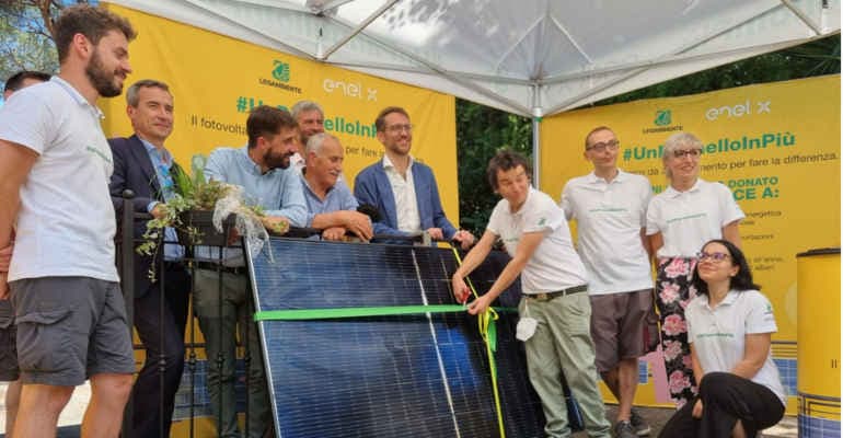 #UnPamnnelloInPiù porta il fotovoltaico da appartamento alla Montagnola