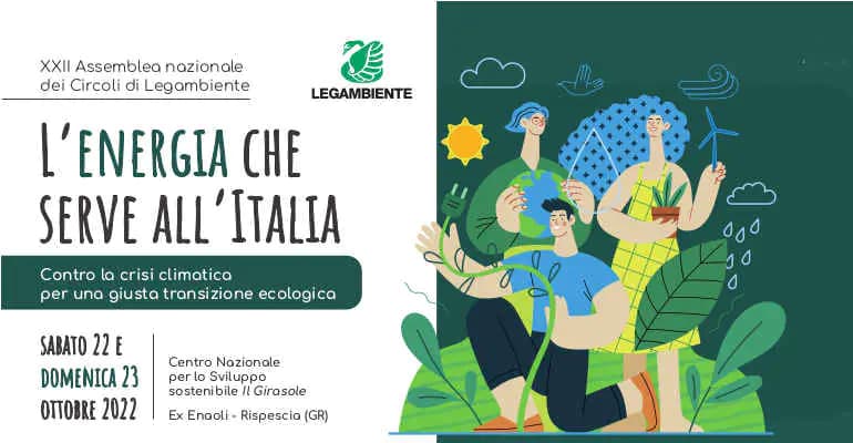 XXI Assemlea dei Circoli: l’energia che serve all’Italia
