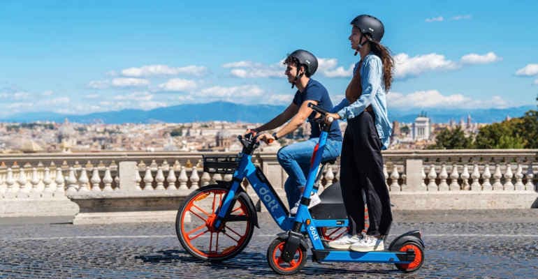 Monopattini in sharing