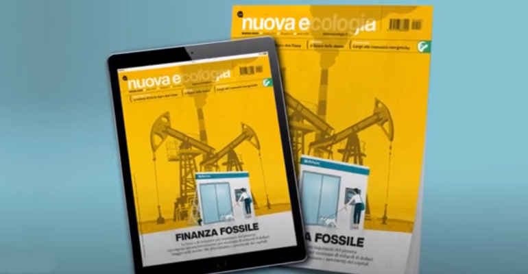 Il mensile Nuova Ecologia di marzo