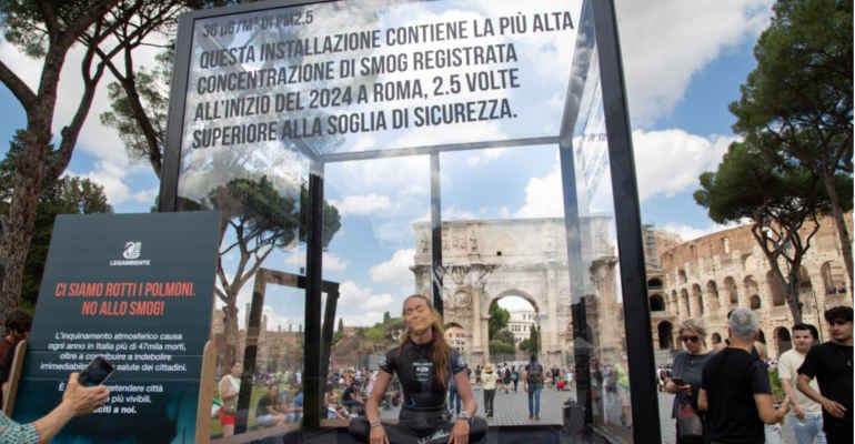 “Apnea Against Pollution” arriva a Roma