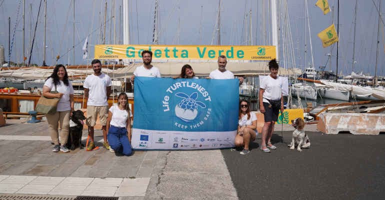 Con Goletta Verde arrivano in Toscana i Tartadogs