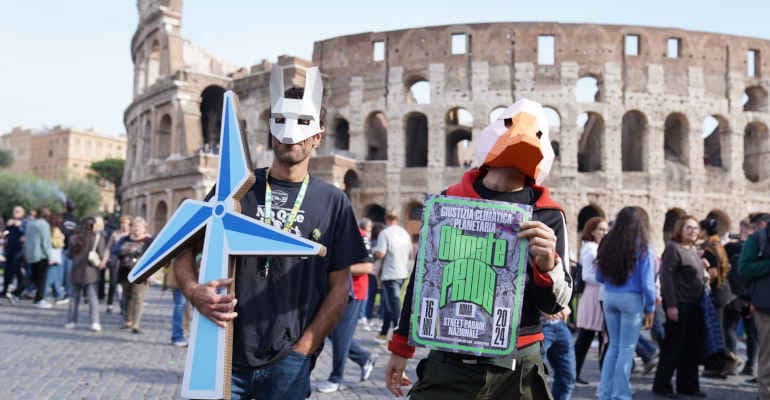 Climate Pride: Roma in piazza per la Giustizia Climatica