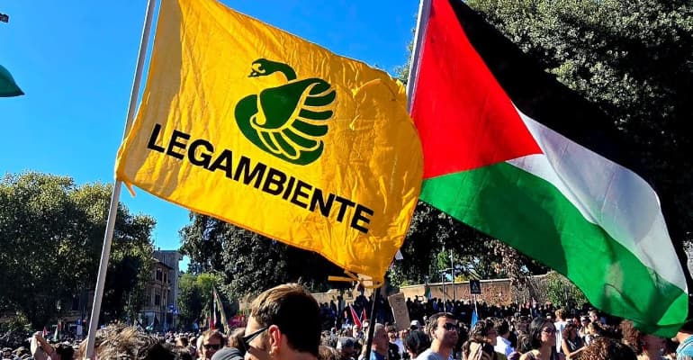 A Roma in piazza per Gaza